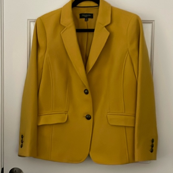 Yellow/Marigold Blazer Never Worn Excellent Condition - Picture 1 of 5